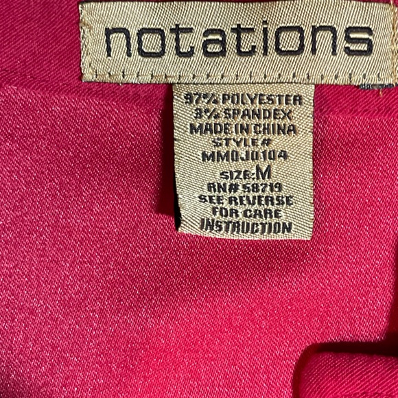 Red jacket by Notations, medium - Picture 5 of 7